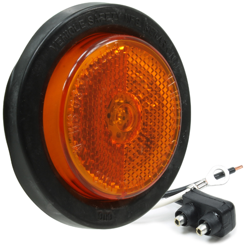 VSM1025AK 2.5-inch 4 diode amber clearance/marker lamp