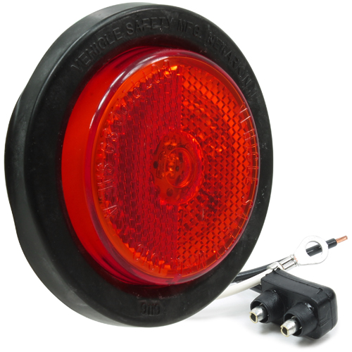 VSM1025K 2.5-inch 4 diode red clearance/marker lamp