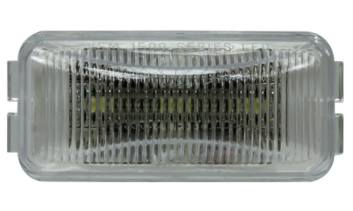 VSM1505W 2.5-inch 2 diode White clearance/marker lamp