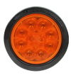 4454A 10-Diode Amber Auxiliary Lamp with Rubber Grommet