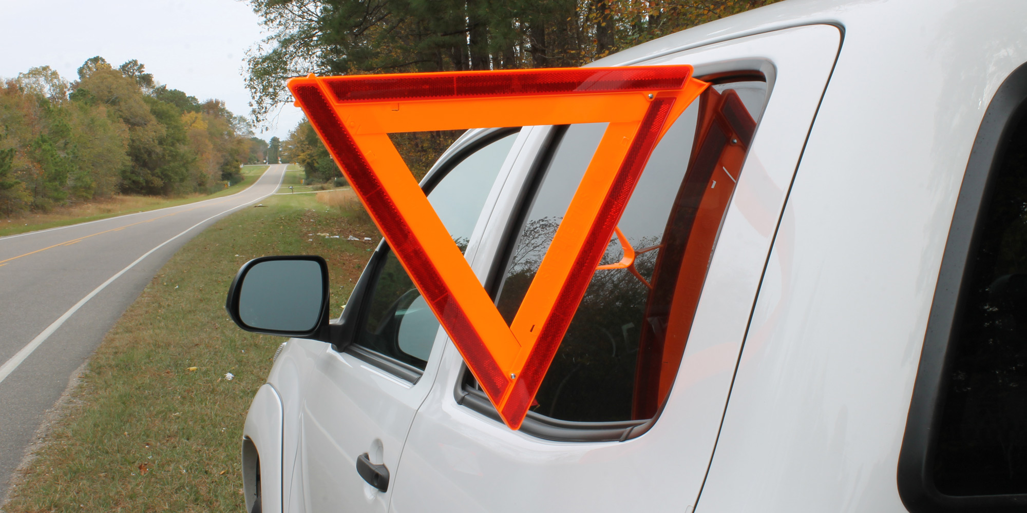 Fold-Up Window-Mount Caution Triangle from VSM
