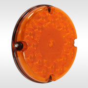 Multifunction LED stop, tail, and turn lamp assemblies