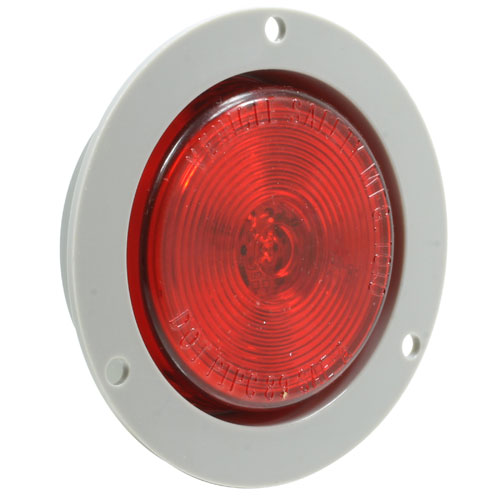 VSM1015F 2.5-inch 4 diode Red flange mount clearance/marker lamp Reflex lens