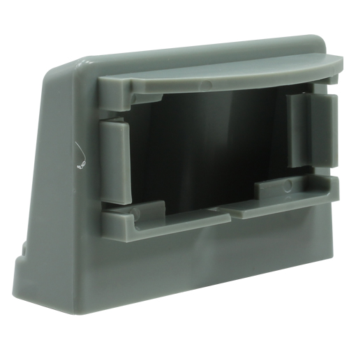 Gray License Lamp Mounting Bracket