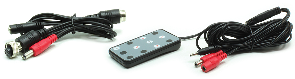 250-8172-PROG remote for programming 250-8172 and 250-8173 FMVSS 111 cameras