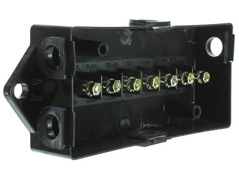VSM3120 Universal 7 position junction box with replaceable terminal block