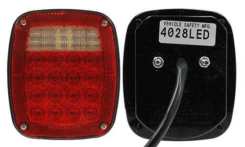 4028LED 2 Stud Mack LED Rear Combination Lamp