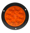 4458A 10-Diode Amber Auxiliary Lamp with Black Flange Mount