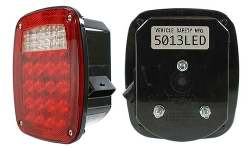 5013LED 3 Stud LED Rear Combination Lamp for Peterbilt, Freightliner, GM, and Oshkosh