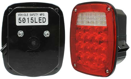 5015LED 2 Stud LED Rear Combination Lamp, Mack 14M052AM and 14M052M