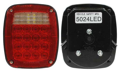 VSM5024LED 3 Stud Combination Lamp, Freightliner 681-544-05-03