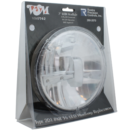 VSM7562 7-inch LED headlight for heavy truck and Jeep applications