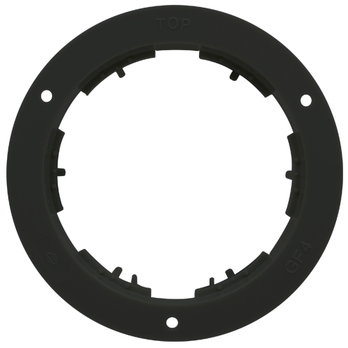 4-inch Black Flange Mount. For all VSM4000 series incandescent and VSM4400 series LED lamps.