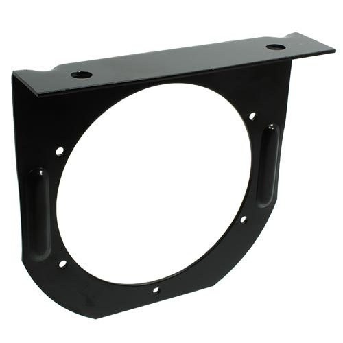 Steel Mounting Bracket with Flange for 4-Inch Lamps