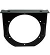 9238 steel bracket with mounting flange