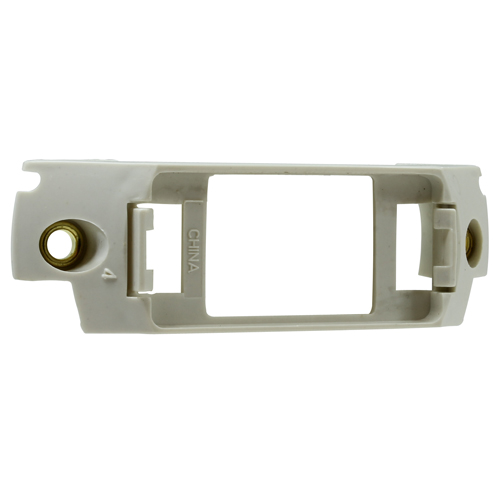 White ABS Header Mount Bracket