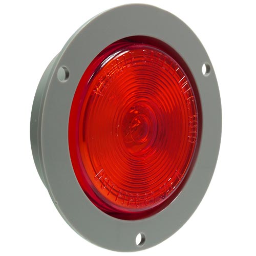 VSM1010F 2.5-inch Red clearance/marker lamp with flush mount flange