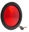 VSM4058 4-inch stop/tail/turn signal lamp with black flange and pigtail harness