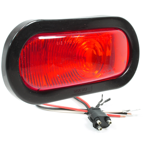 VSM6054 6-inch stop/tail/turn signal lamp with grommet and pigtail harness