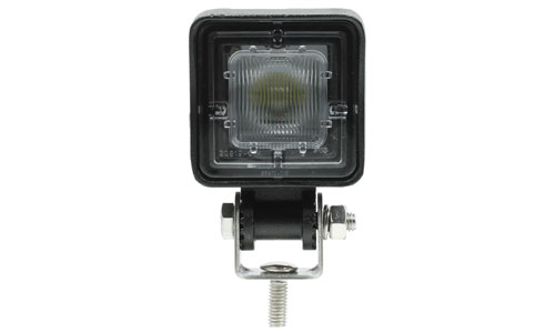 VSM665 10-watt compact LED work lamp includes complete mounting hardware and two-wire pigtail harness