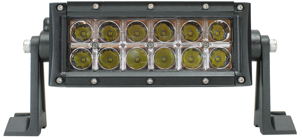 VSM695 60-watt LED light bar with complete mounting hardware and wire harness